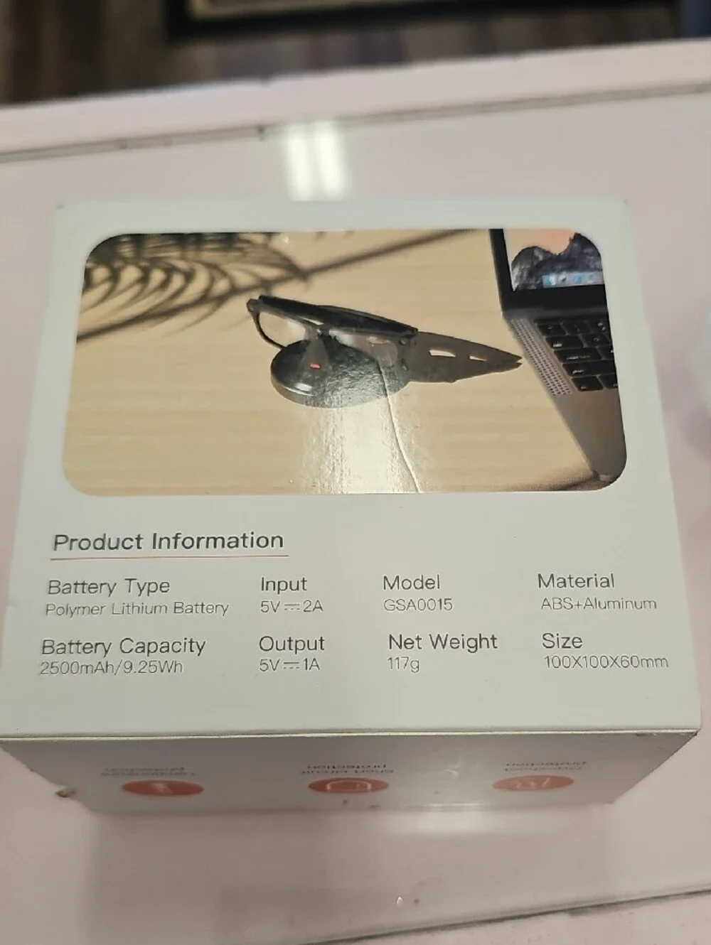 AI Glasses Charging Station - Black
